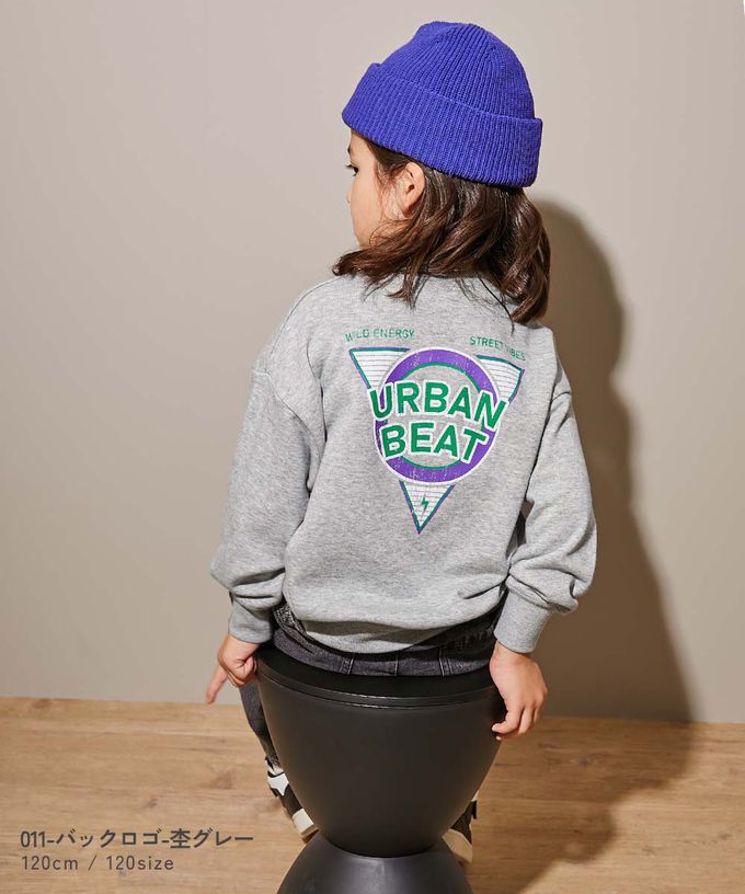 日本 devirock - 熱銷定番 印花縮口長袖上衣-老虎-炭黑