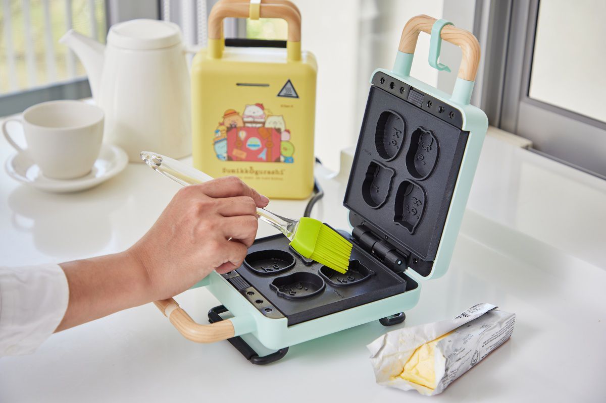 最殺5折起【角落小夥伴 熱壓吐司點心機】暑假在家不無聊！