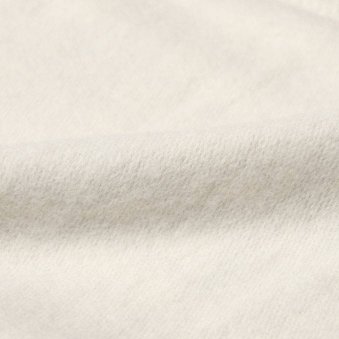 akachan honpo - 10分長經典褲 裏起毛-一般合身款-藍色