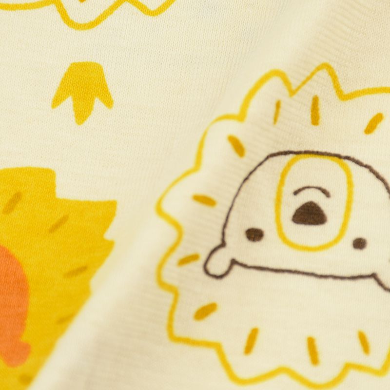 akachan honpo - 家居服3件組-黃色