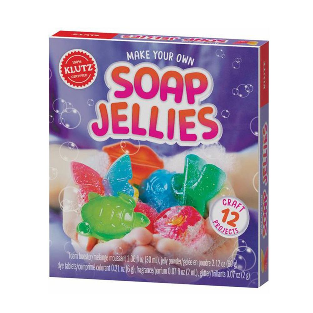 美國KLUTZ創意遊戲書 - make your own soap jellies 果凍肥皂