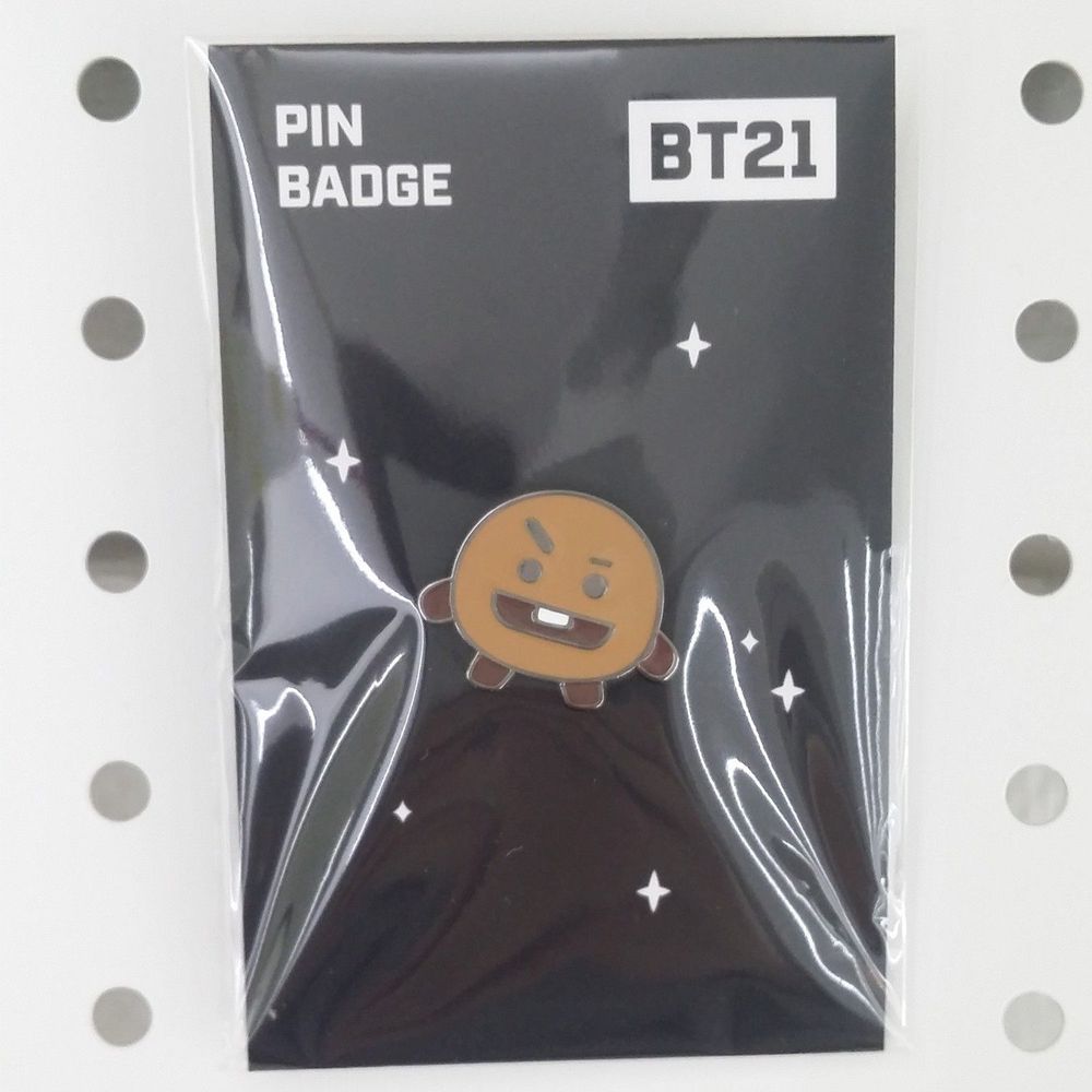 BT21聯名文具 - 徽章-Shooky (55*75mm)