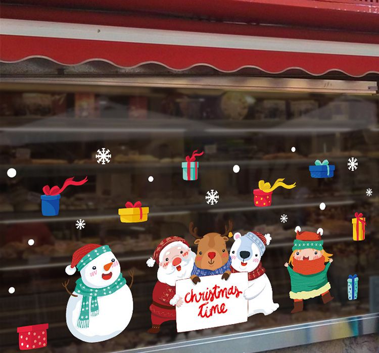 JB Design - 時尚壁貼-聖誕小伙伴XL652 (45cm*60cm)
