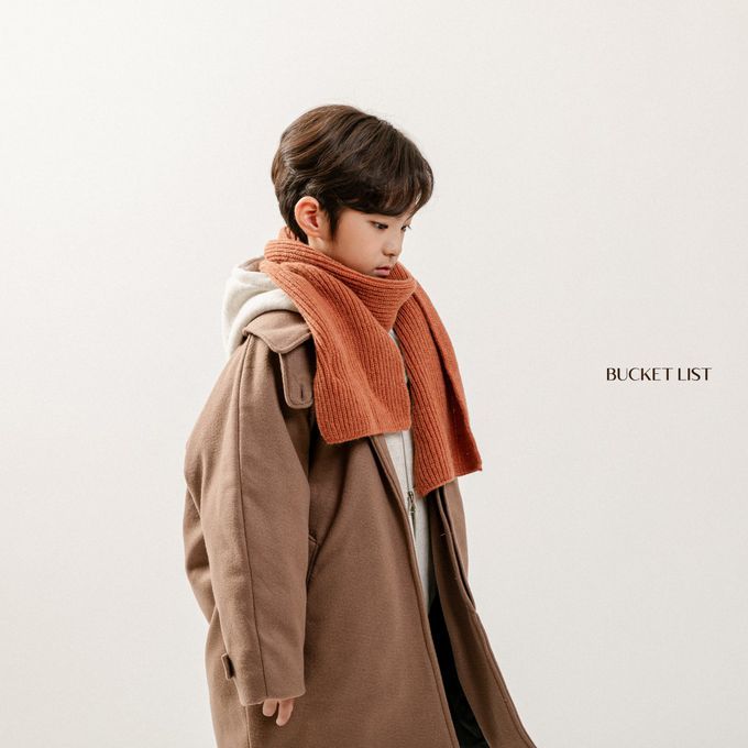 韓國 BUCKET LIST - 韓風小歐巴鋪棉連身大衣-可可咖