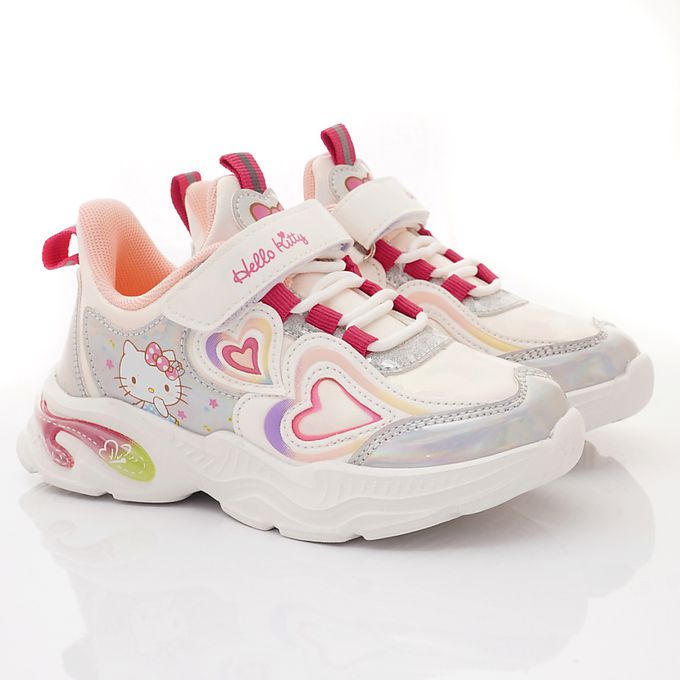HELLO KITTY - HELLO KITTY-老爹運動童鞋-723207白(中大童段)-運動鞋-白