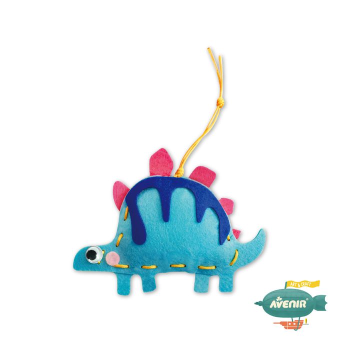 德國 Avenir Kids 艾維尼 - AK-S 穿繩-我的隨身幸運吊飾, 恐龍寶寶 (一盒3入)