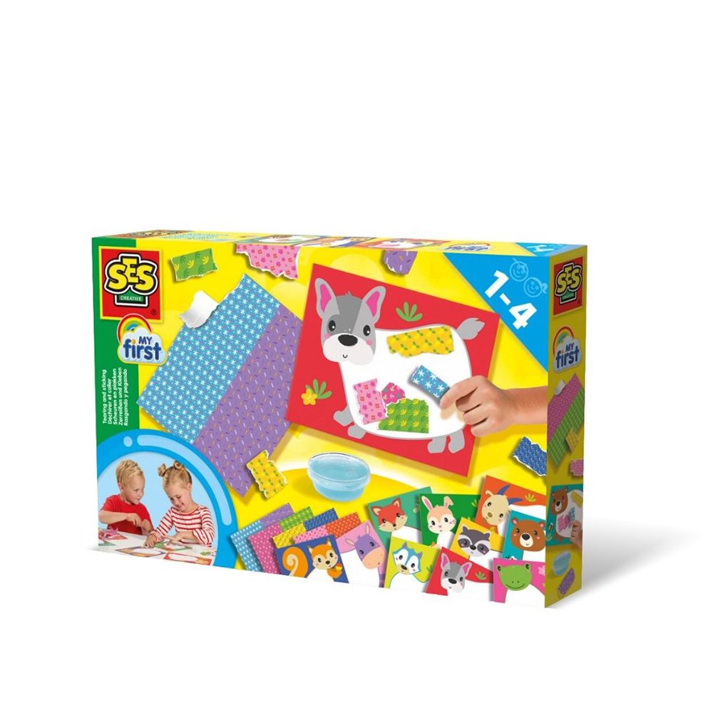 幼兒手作系列-DIY撕貼創意貼畫