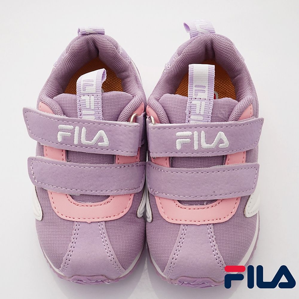 FILA - 經典慢跑鞋(中小童段)-運動鞋-紫