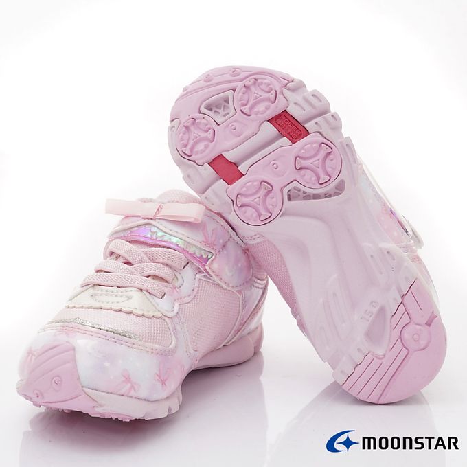 Moonstar日本月星 - 月星LV輕量運動鞋2E-LV11214粉-運動鞋-粉