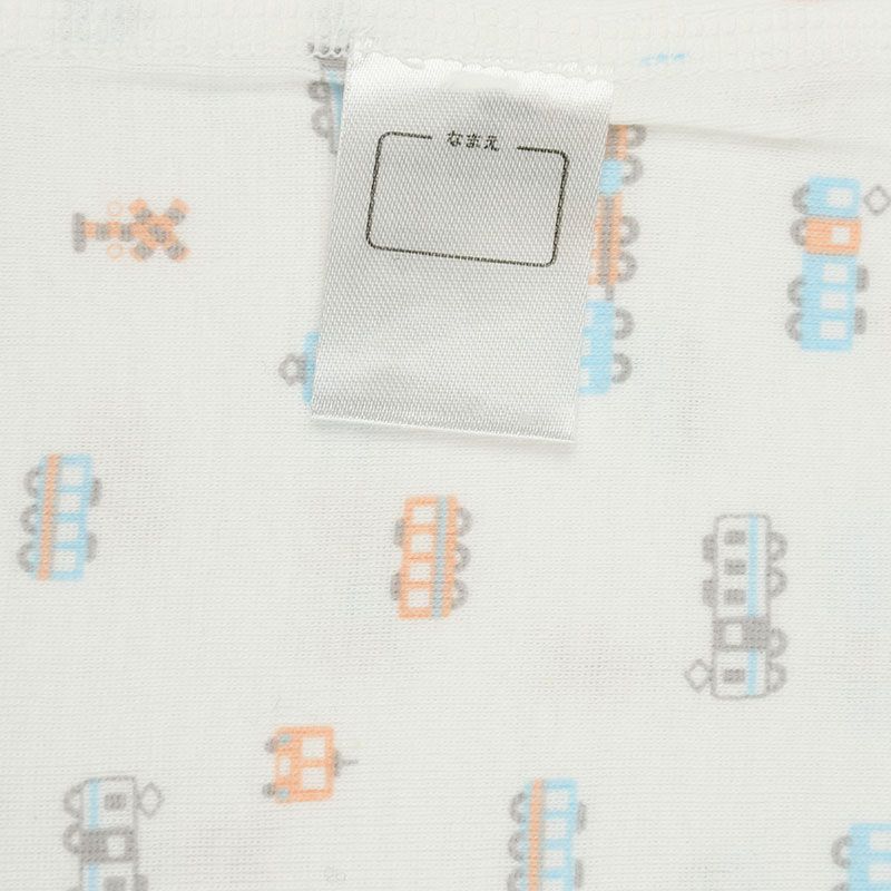 akachan honpo - 速乾寬肩背心-電車-藍色