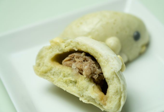 老甜媽手工饅頭 - 敲可愛海陸造型肉包8入-560g