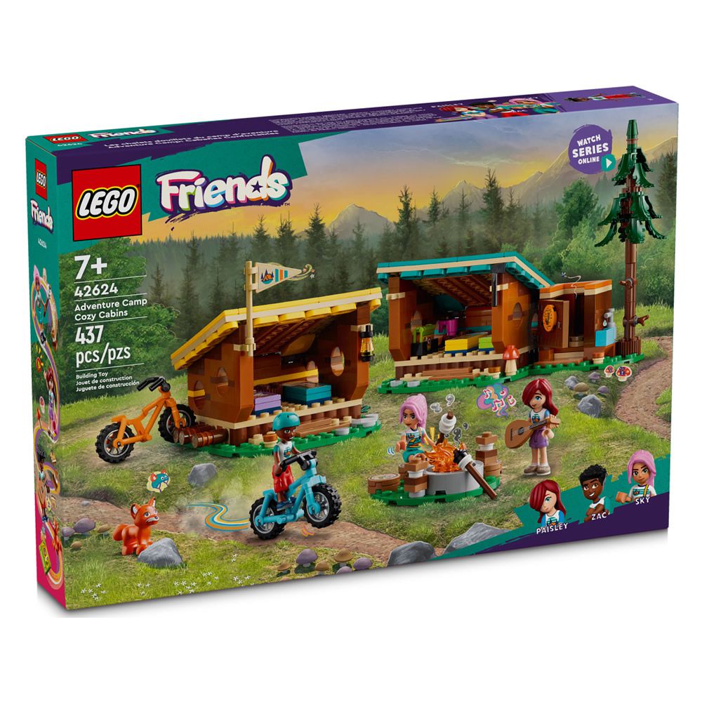 樂高 LEGO - LT42624 Friends 姊妹淘系列2024 - Adventure Camp Cozy Cabin