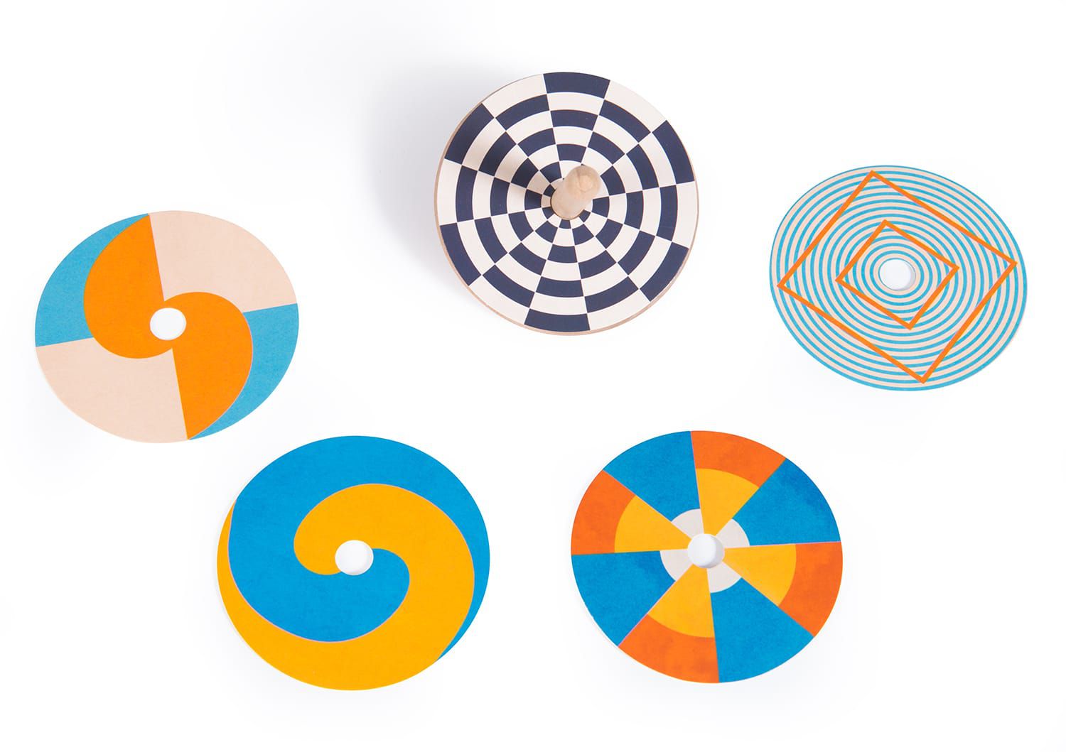 Moulin Roty - 木質旋轉陀螺