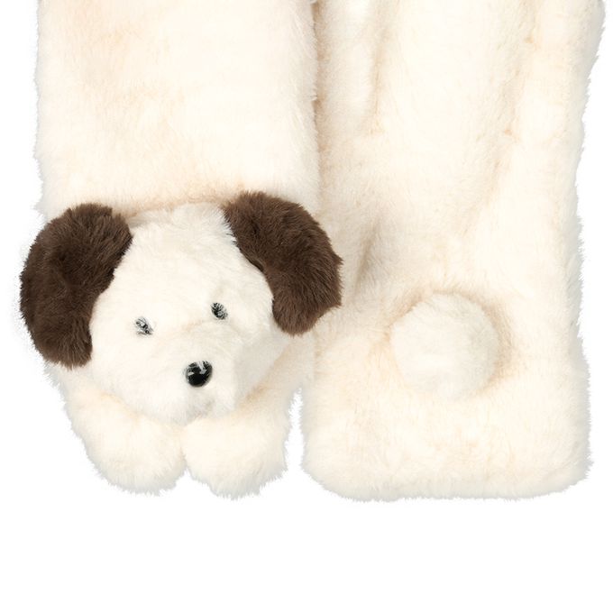 akachan honpo - 圍巾-動物-白色