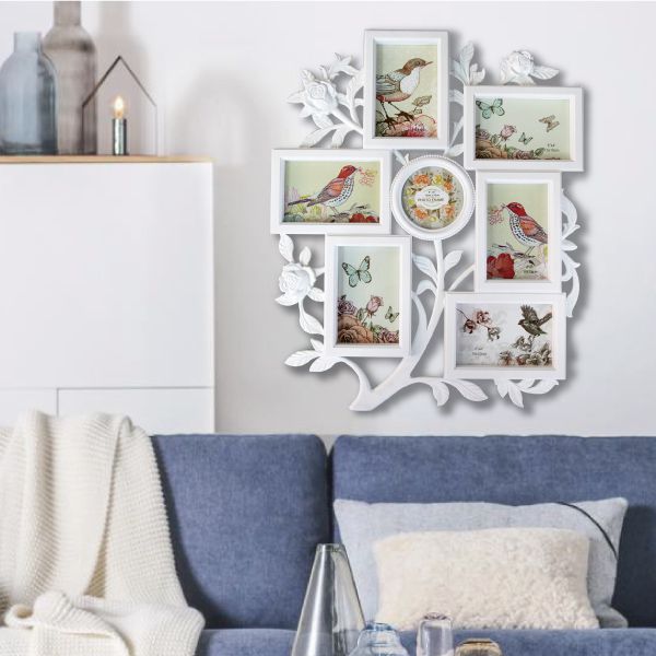 TROMSO - 北歐刷木紋HOME6框組