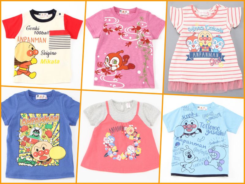 【日本千趣會】麵包超人アンパンマン印花短T