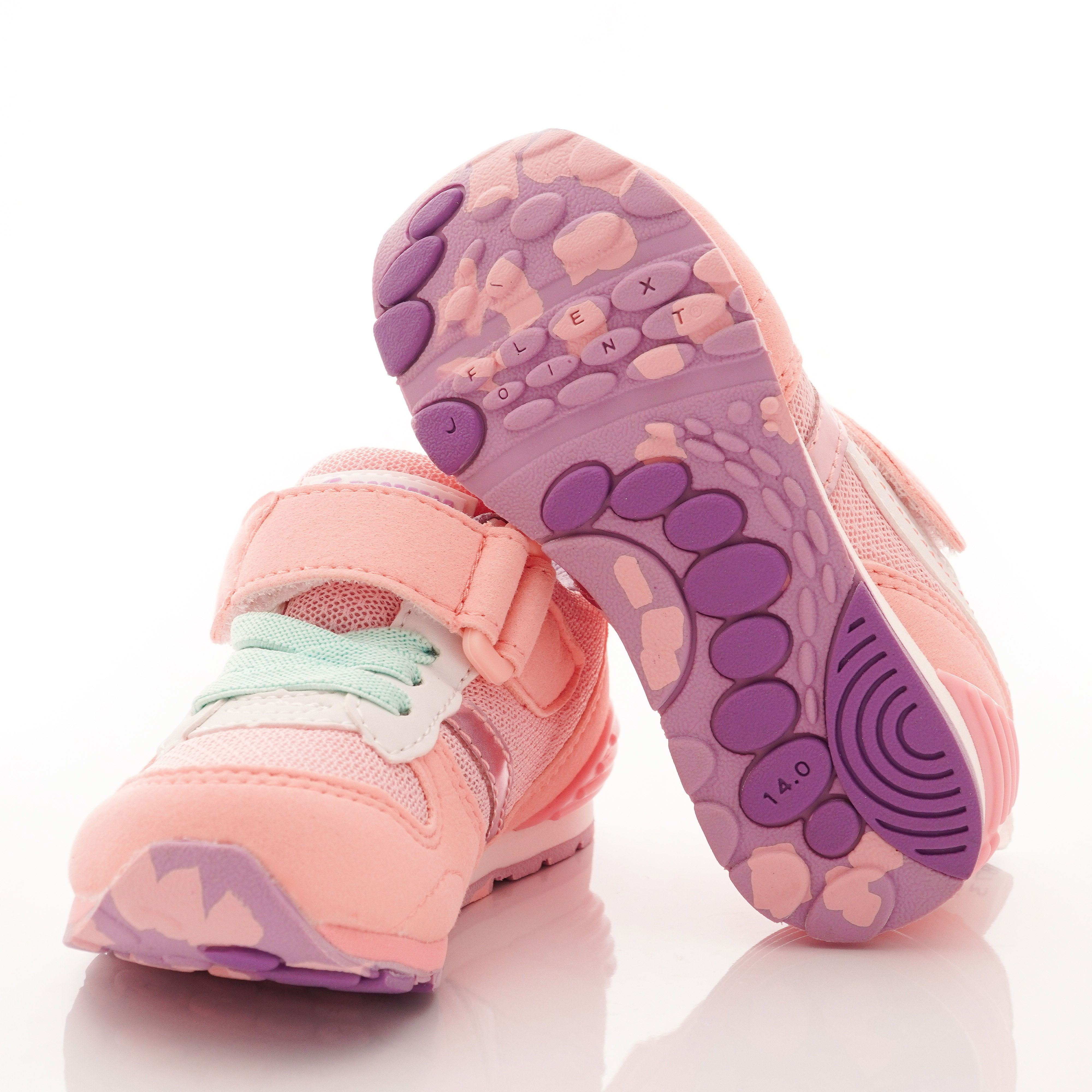 Moonstar日本月星 - 機能童鞋-HI系列2E經典款(中小童段)-櫻花粉