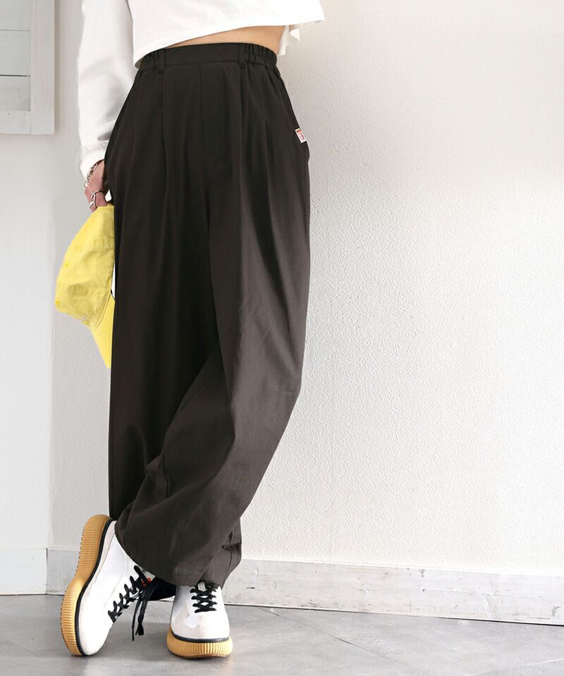 日本 Classical Elf - [日雜推薦] 美式休閒寬褲-綠黃