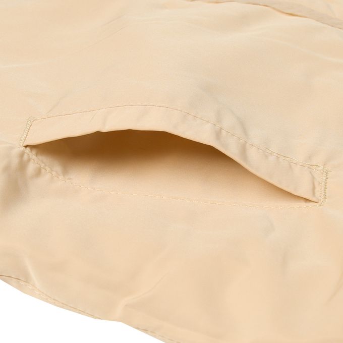 akachan honpo - 雙面背心-淺卡其色