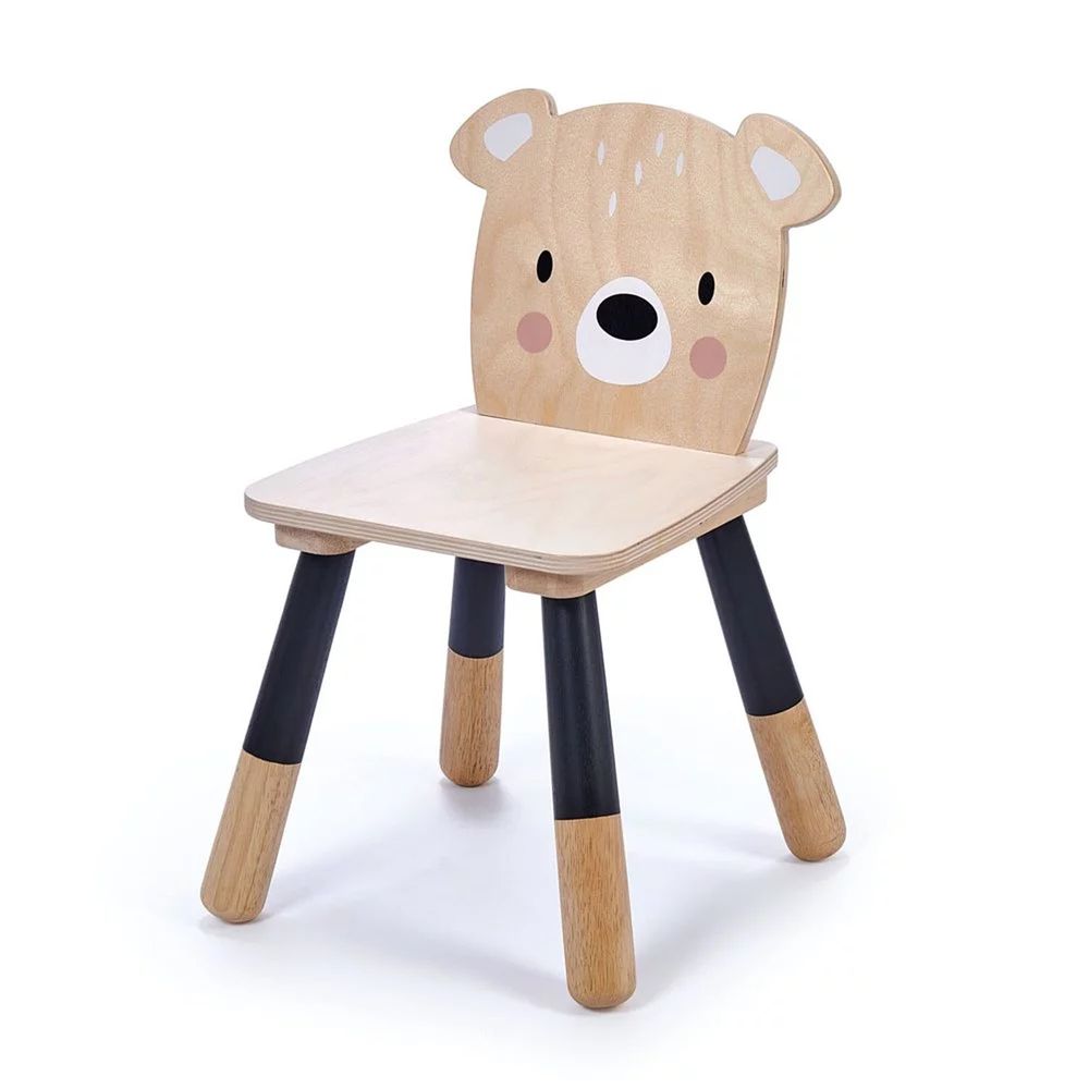 美國 Tender Leaf - 童話森林樂樂熊(木製兒童椅）