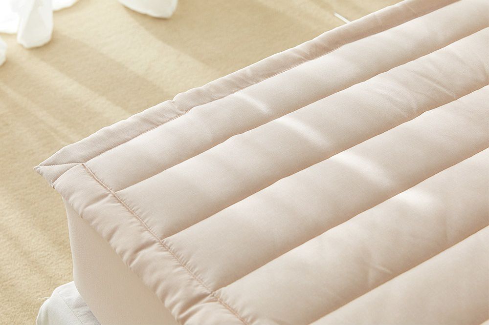 韓國 Maatila - 可水洗超細纖維桃皮感保潔墊/睡墊-香草白