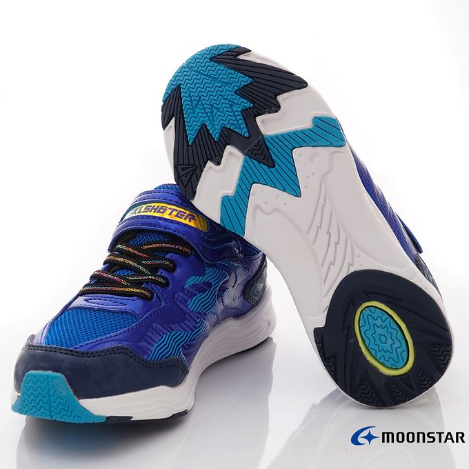 Moonstar日本月星 - SK炫技者水技能運動鞋(中大童段)-運動鞋-藍