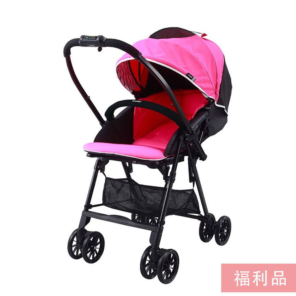 日本 Combi - NEYO 嬰兒手推車-1個月~36個月(體重15kg以下)-熱情紅 PI-福利品