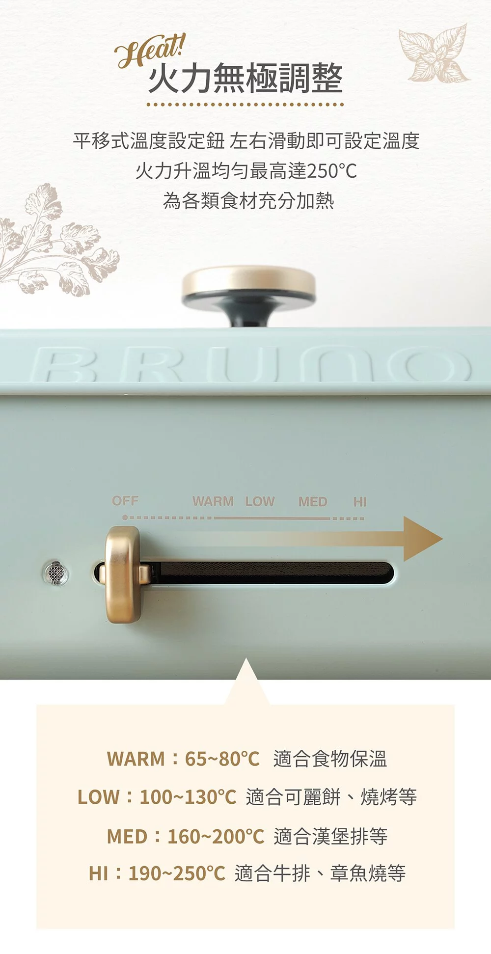 日本 BRUNO - [經典款]多功能電烤盤-送日本免洗劑清洗海棉-BOE021-BGY(土耳其藍/附木匙、章魚燒烤盤及不沾平盤-110V