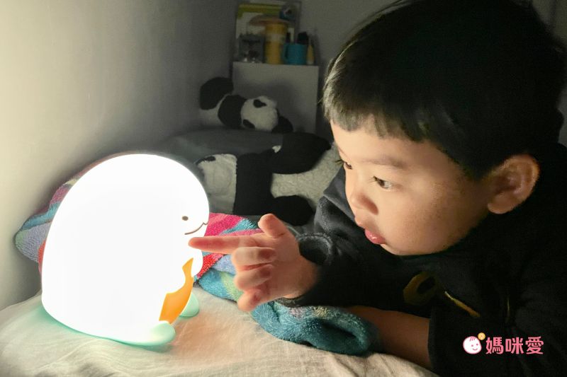 日本 Hashy - 安全矽膠抱抱安撫小夜燈-角落生物恐龍 (M(約12.6x11.5x16.5cm))