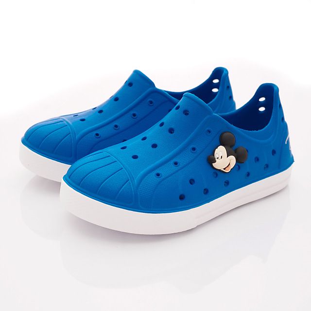 迪士尼 - 卡通童鞋-米奇洞洞輕便鞋(中小童段)-藍
