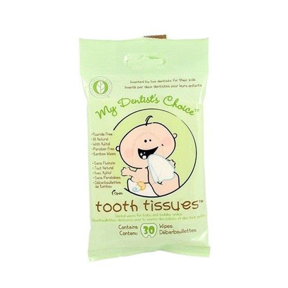 美國 My Dentist's Choice - 木醣醇潔牙巾 (15*10cm)-30抽/包