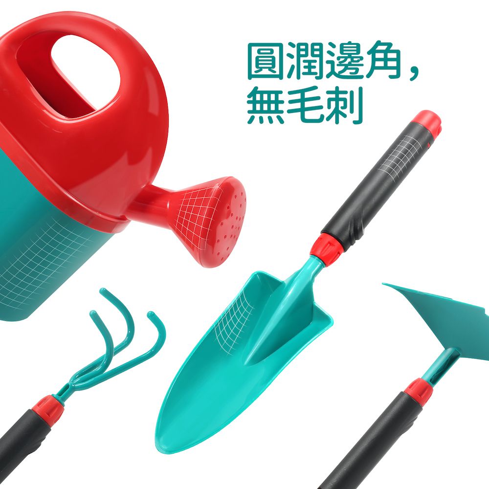 CuteStone - 兒童園藝小農夫與沙灘玩水套裝玩具