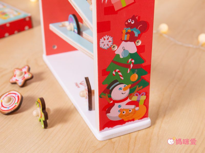 德國 Hape - Christmas Roller Coaster 聖誕倒數月曆-滾輪軌道