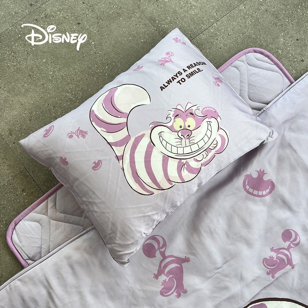Disney 迪士尼 - 迪士尼天絲兒童三合一睡墊-紫色柴郡貓