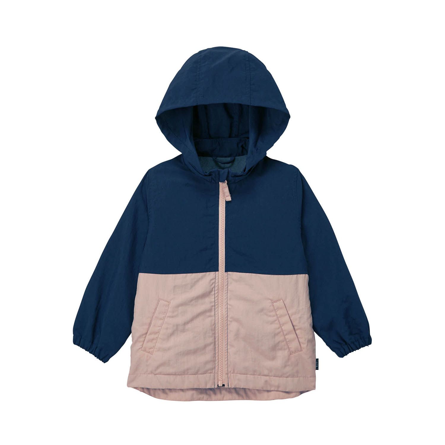 日本千趣會 - GITA 撥水加工 內刷毛防風外套-焦糖棕x海軍藍