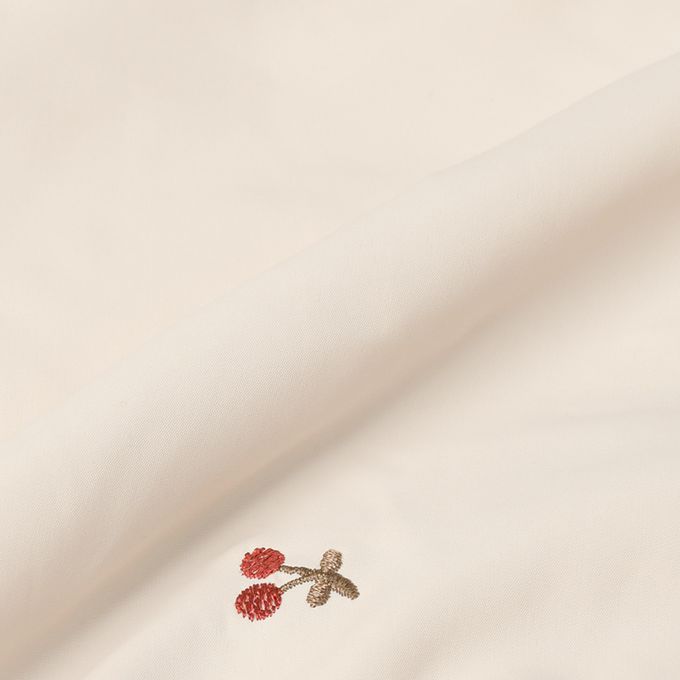 akachan honpo - 趣味夾克-滿版刺繡-象牙白色