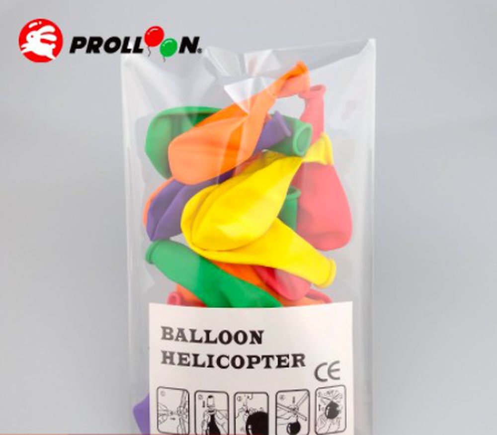 大倫氣球 - 直升機氣球補充包(20顆裝)-顏色隨機