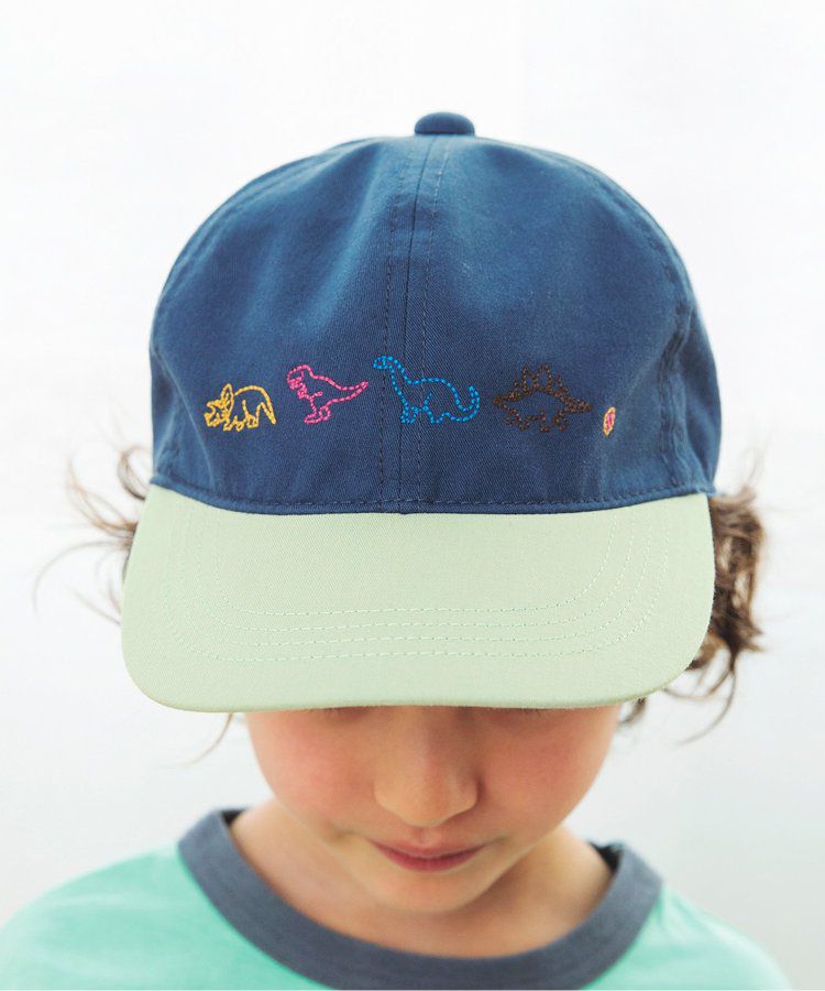 日本 BREEZE - 彩色刺繡印花棒球帽-計程車-深藍