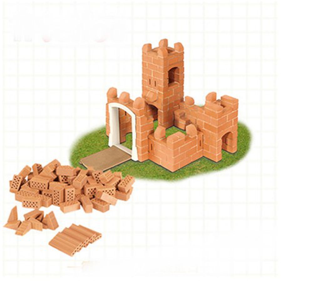 德國 teifoc - 益智磚塊建築玩具-小波特城堡-TEI3500