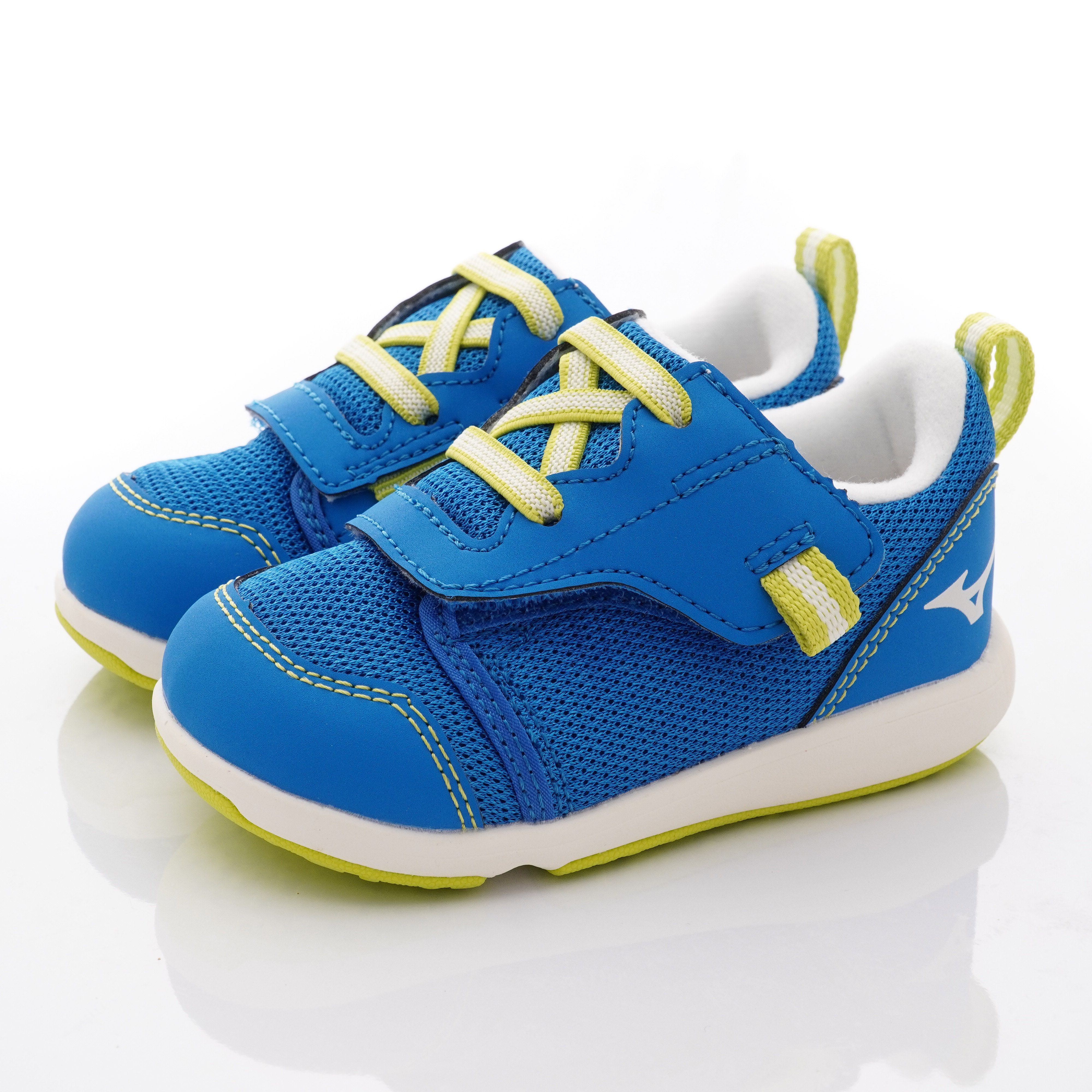MIZUNO 美津濃 - 超輕量大絆帶機能鞋款(寶寶段)-藍