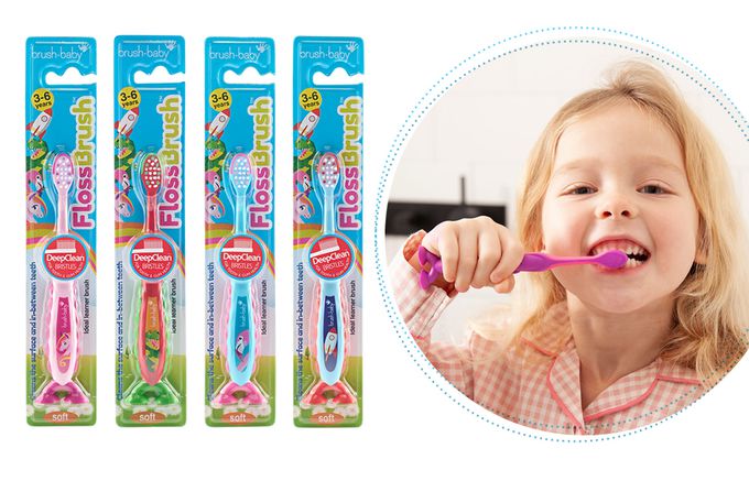 英國 brush-baby - 幼童牙刷(1入)-太空探險 (3y-6y)