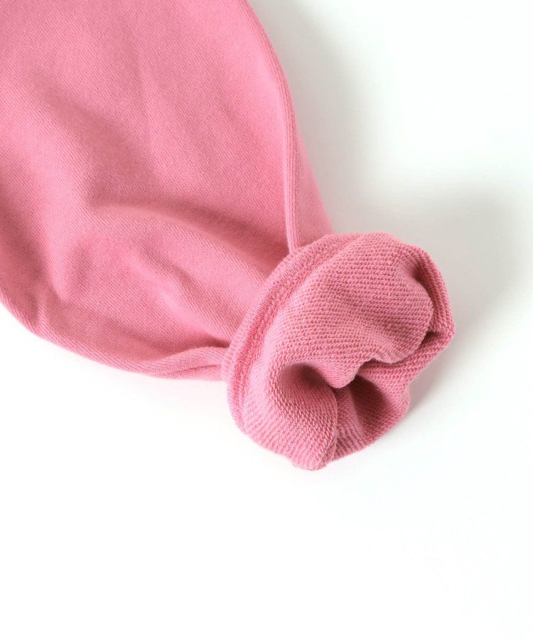 日本 apres les cours - [好評新色]圓領百搭裏毛長袖上衣-彩色愛心-象牙