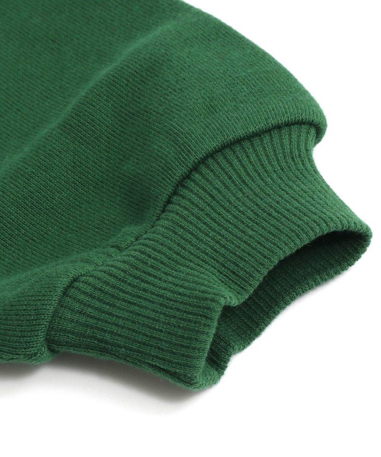 日本 BREEZE - 節慶滿點！裏毛長袖上衣-格紋-奶油米