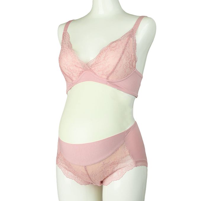 akachan honpo - 內褲 產後也可穿-觸感滑順-粉紅色