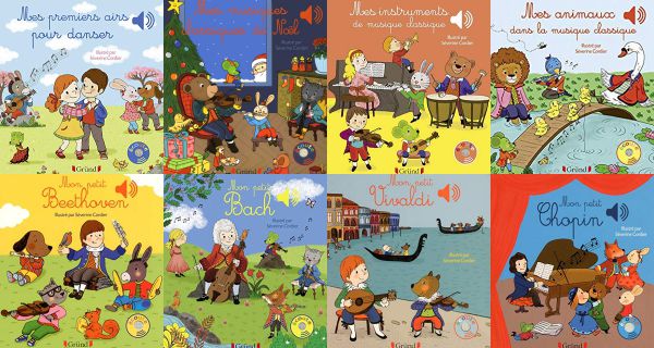 【禾流文創】按壓音樂有聲書，認識莫札特、貝多芬！