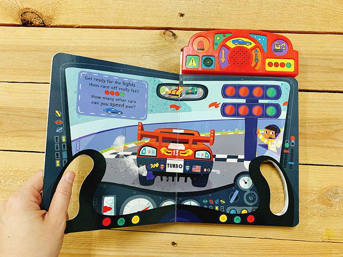 On the Move: Drive Me! 出發囉！交通工具音效書 (厚頁書)