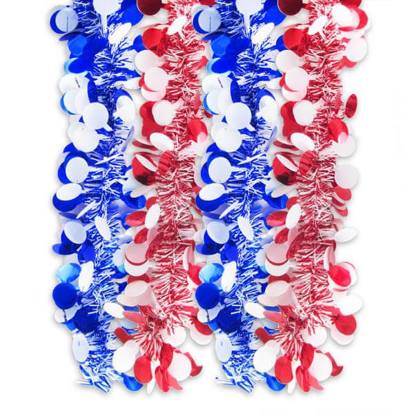 派對城 SuperParty - 200公分圓點彩帶1入-蘋果紅