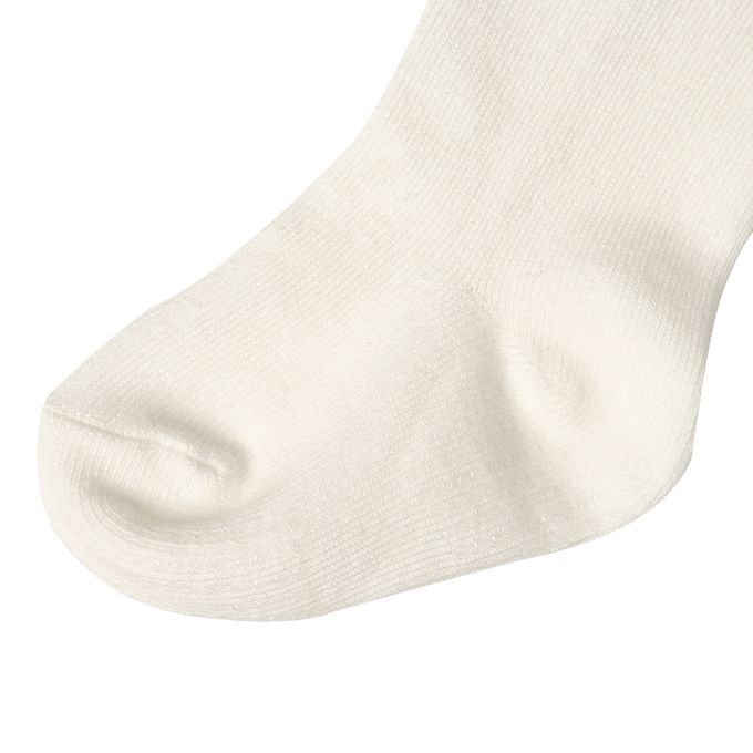 akachan honpo - 有機褲襪 止滑-米白色