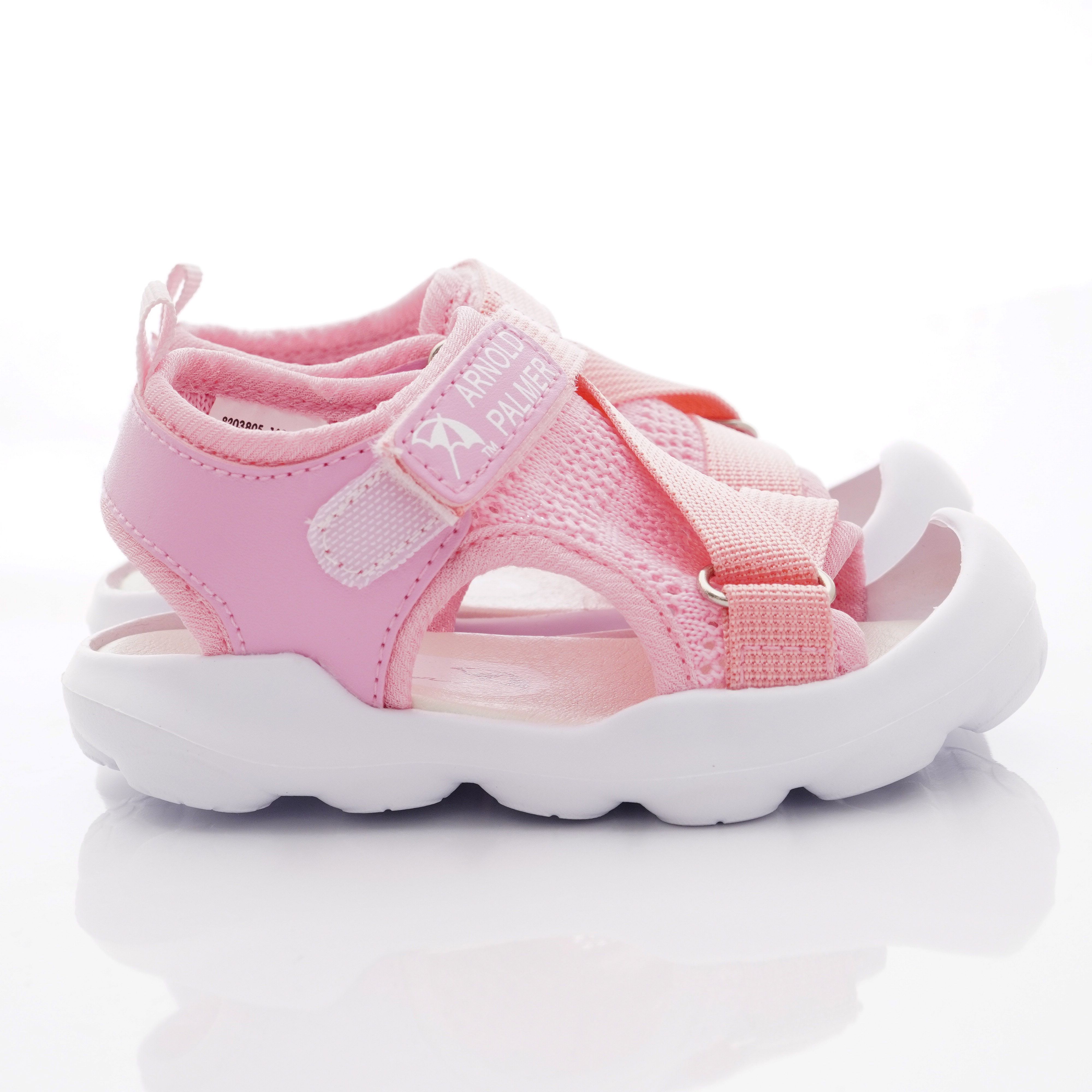 Arnold Palmer 雨傘牌 - 輕量大網眼涼鞋款(小童段)-粉紅