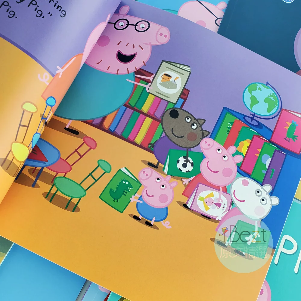 Peppa Pig Purple Bag(10冊) 粉紅豬繪本集